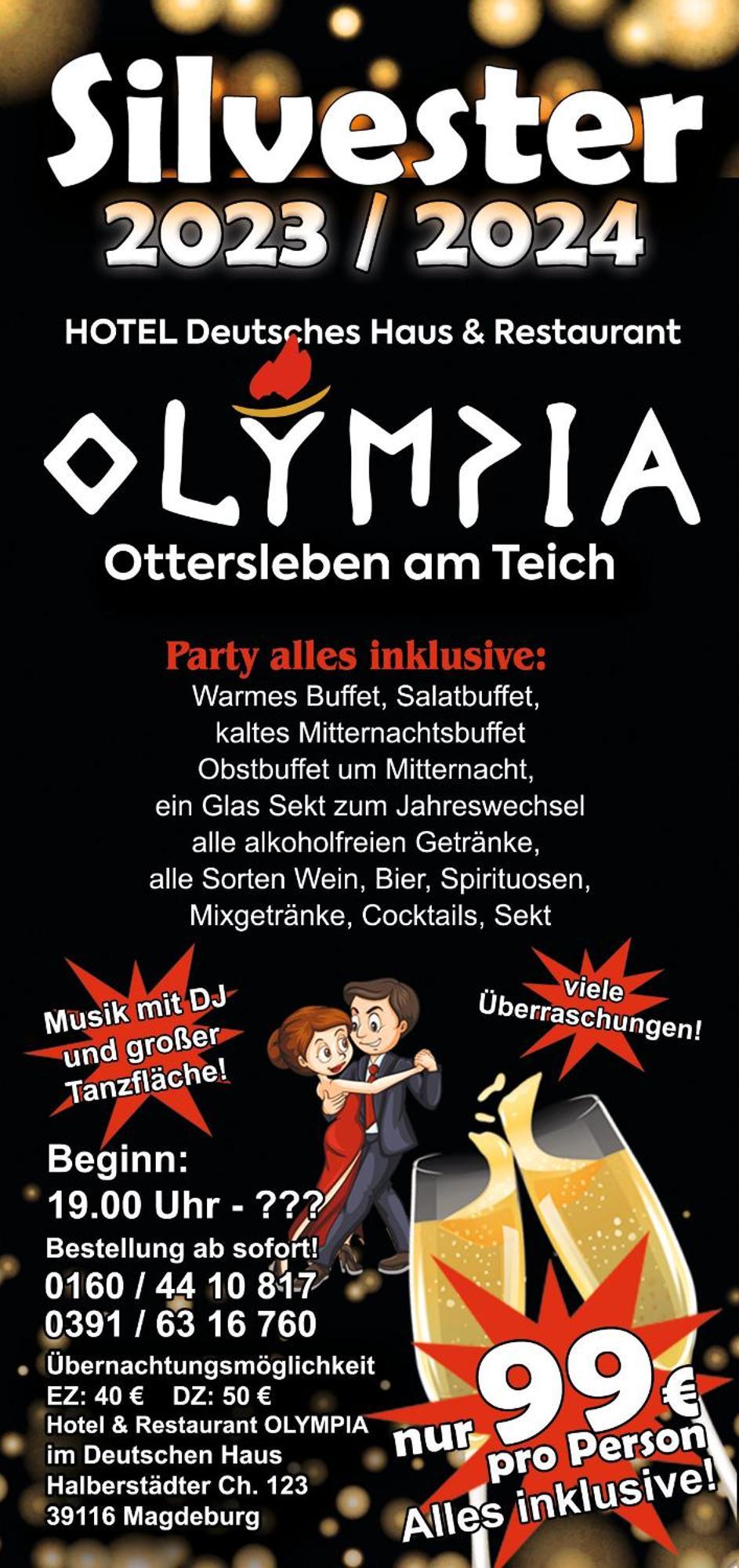 Hotel Alento Im Deutschen Haus Restaurant Olympia Magdeburg Exteriör bild